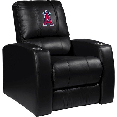 Home Theater Recliner with MLB Logo Panel Team: Los Angeles Angels