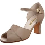Capezio Ladies Cabaret Open-Toe Sandal ,Tan,10 W US by 