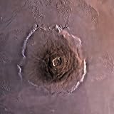 Olympus Mons, the Largest known Volcano in the Solar System Art Photographic Poster Print by Stocktrek Images, 16x16