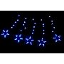 100er LED Sternenlichterkette blau