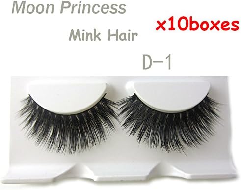 D-1 10 boxes/lot Wholesale 100% Real Mink Natural Thick Long Cross Soft False eyelashes fake eye lashes makeup
