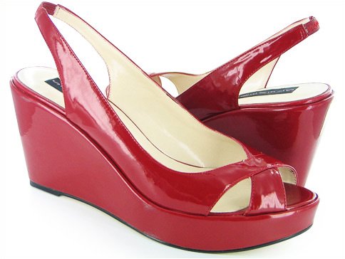 Steven by Steve Madden Garrie Ruby Wedge Slingback Platform from STEVEN by Steve Madden