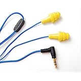 Plugfones 1st Generation Yellow Ear Plug Earbuds