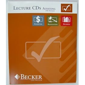 2008 Becker CPA Review Auditing (AUD) Lecture CDs by Becker CPA Review AUD
