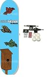 BIRDHOUSE Skateboards NESSER WOODCUT BIRDS SKATEBOARD