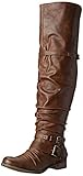 Carlos by Carlos Santana Women's Whitney Motorcycle Boot,Cognac,7 M US