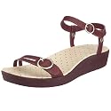 Camper Women's Mandarina Wedge Leather Sandle