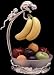 Arthur Court Monkey Banana Holder with Bowl