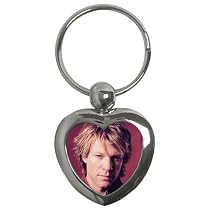 Bon Jovi Heart Keychain