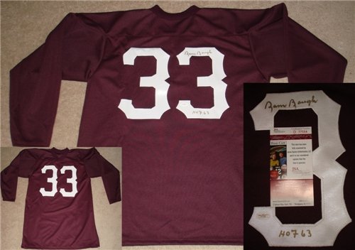 Sammy Baugh Autographed/Hand Signed Washington Redskins Jersey