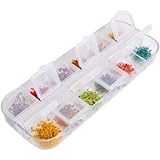 MBox 60X Dried Flower 3D Nail Art Decoration UV Gel Acrylic