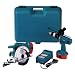 Makita DK1016 1/2-Inch 18 Volt Cordless Drill / 6-1/2-Inch Circular Saw Combo Pack