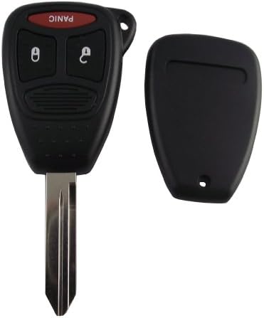 For Dodge Magnum 2005 2006 2007 New 3 buttons Uncut keyless Remote entry key fob case shell Replacement (Just a Empty Key shell, No chips inside)