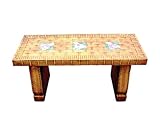 Beckett 7121710 Bombay Wicker Bench