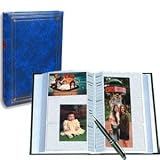 Pioneer Bi-Directional Post Style Memo Pocket Album, Royal Blue