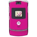 Motorola RAZR V3 Unlocked Phone with Camera, and Video Player--International Version with No Warranty (Magenta Pink)