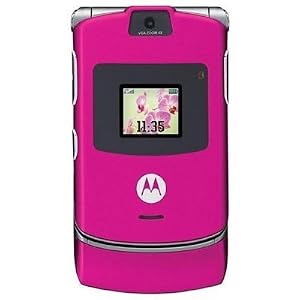 MOTOROLA V3 RAZR MAGENTA PINK UNLOCKED GSM
