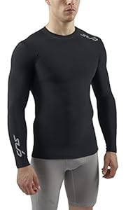 Sub Sports COLD Men's Thermal Compression Base Layer Long Sleeve Top - Black - XL