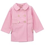 Toddlers Girls' Double-Breasted Jacket - Rose