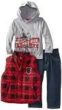 U.S. Polo Assn. Boys 2-7 Vest with Tee and Pant