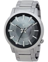Rip Curl Womens A2494G - BLK Ladies Detroit SSS  White Stainless Steel Analog Watch