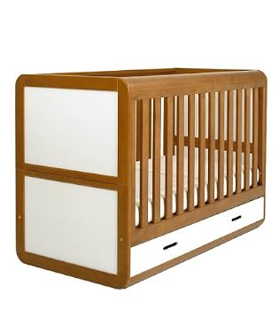 east coast rio cot bed - white and natural