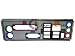 HP XW8200 Workstation- I/O Shield, Back Plate,Panel Input Output - XW8200 Back Panel