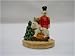 Traditional Christmas Cake Decoration - Nutcracker tree and roc