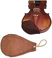 Chin Smart Chinrest Cover for Violin and Viola-Brown