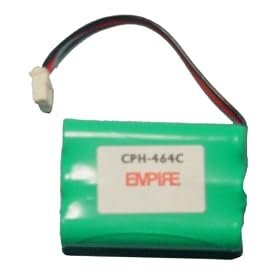 1X3AAA C CONNECTOR - NiMH 3.6V 700mAh for AASTRA TELECOM BE900FA,AUDIOVOX... by Empire