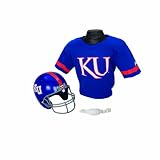 Franklin Sports NCAA Kansas Jayhawks Helmet and Jersey Set
