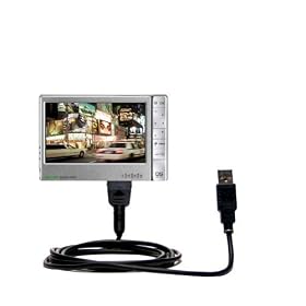 Classic Straight USB Cable for the Archos 605 WiFi with Power Hot Sync and Charge... by Gomadic for the Archos 605 WiFi
