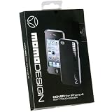 MOMO DESIGN(モモデザイン) COVER FOR IPHONE4S-4 SOFT TOUCH (iPhone4/4S用ソフトタッチカバー) ブラック