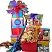 SCHEDULE YOUR DELIVERY DAY! Happy Birthday Surprise! Gift Tower - Gourmet Food Gift Basket