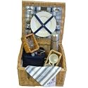 Chambray 2 Person Traditional Fitted Picnic Hamper for Tea Lovers