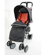 Combi Townlife Pushchair with footmuff - Dusk Orange