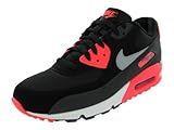 Nike Men's Air Max 90 Essential Black/Wlf Grey/Atmc Rd/Anthrct Running Shoes 8.5 Men US
