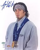 Apolo Anton Ohno (Double Medal) 8x10 Autographed Photograph