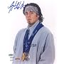 Apolo Anton Ohno (Double Medal) 8x10 Autographed Photograph