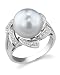 South Sea Pearl & Diamond Nova Ring