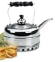 Simplex Heritage Gas Tea Kettle, Chrome