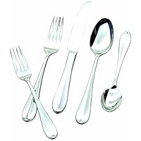 Hampton Forge Silversmiths Lexington Mirror 45-Piece Flatware Set