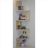 4D Concepts Corner Spacesaver Bookcase, Maple
