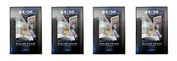 POSTER FRAMES 24x36 FOUR FRAME VALUE 4 PACK, SOLID BACKING, ASSEMBLED