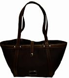 WOMEN'S TOMMY HILFIGER SMALL GEORGIA HANDBAG DARK CHOCOLATE