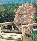 Classic Adirondack Cushion 52 x 20-1/2 x 2 - hinged 18-1/2 from bottom