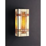 Prairie Art Glass 13” High Sconce