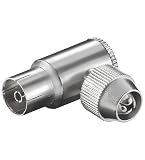 Koaxial Winkel Kupplung 9,5 mm Metallausführung CK 1005