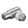 Koaxial Winkel Kupplung 9,5 mm Metallausf�hrung CK 1005