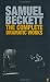 The Complete Dramatic Works of Samuel Beckett